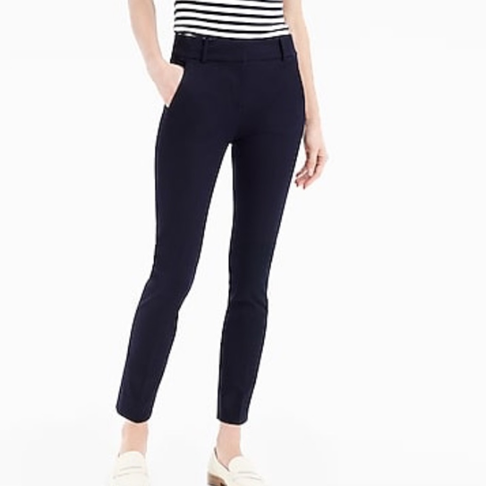 J.Crew Cropped cotton trouser